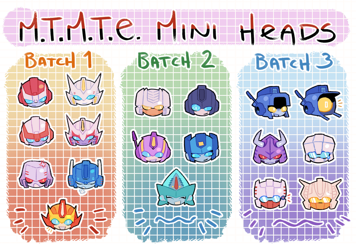 M.T.M.T.E. Mini Heads