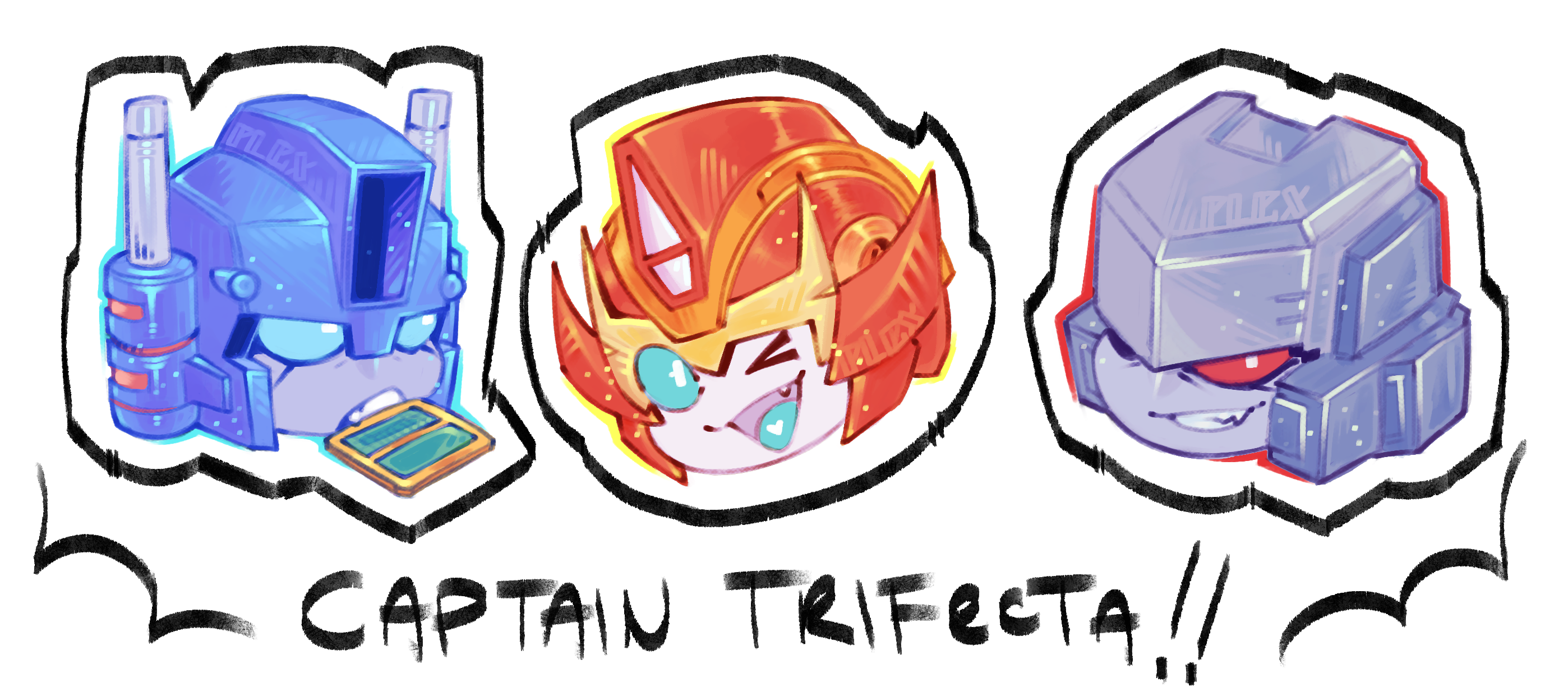 My Captains Stickers