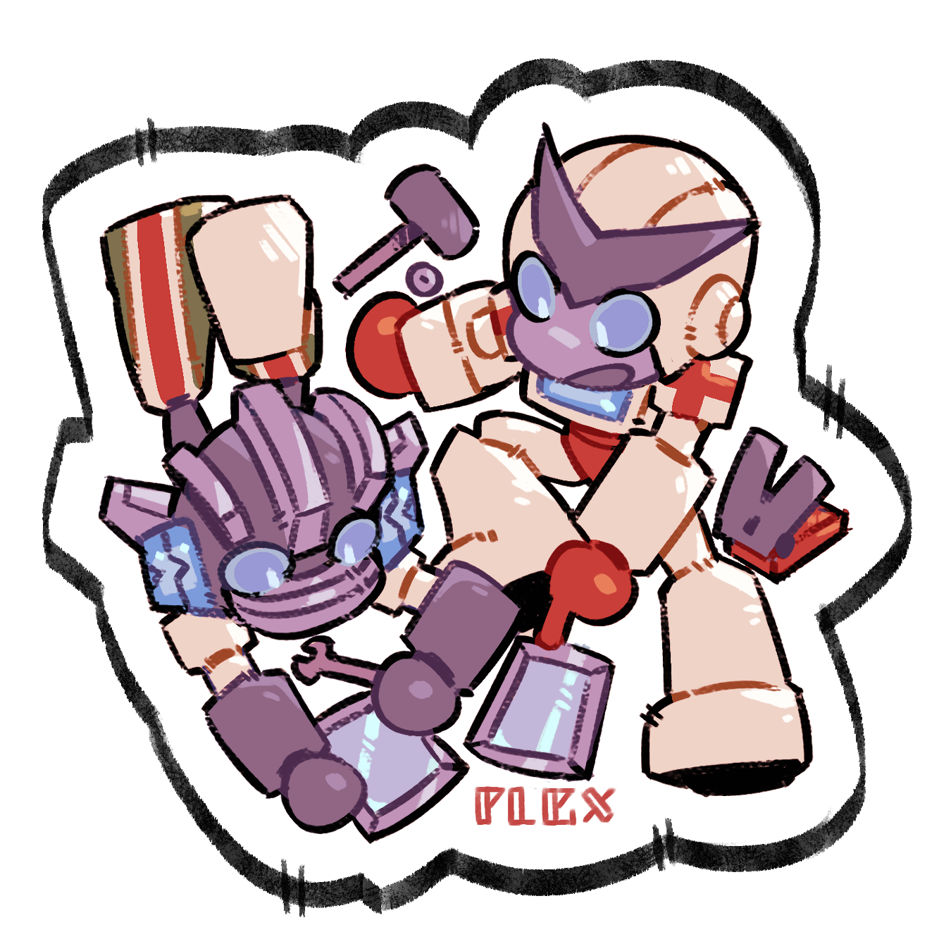 G1 Goofball Autobot Stickers